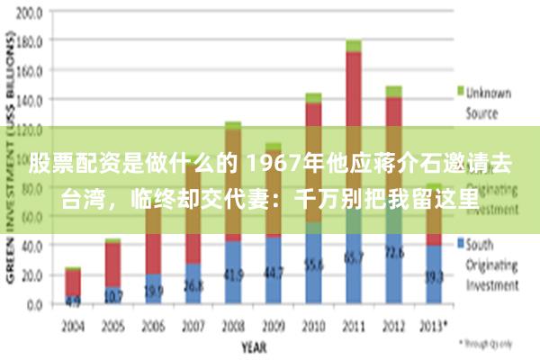 股票配资是做什么的 1967年他应蒋介石邀请去台湾，临终却交代妻：千万别把我留这里