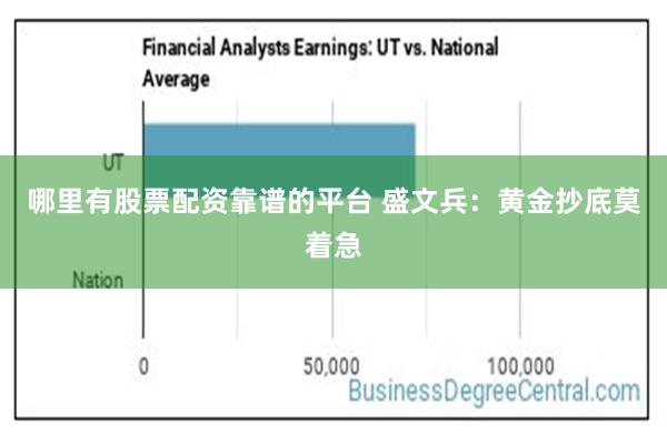 哪里有股票配资靠谱的平台 盛文兵：黄金抄底莫着急